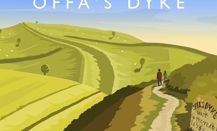 Exclusive Offa's Dyke themed souvenirs